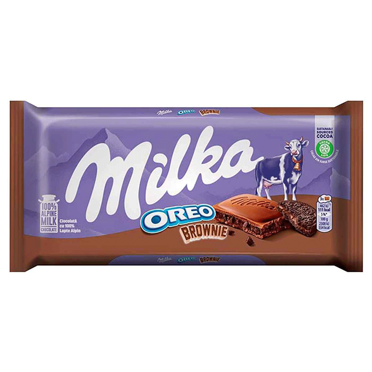 Шоколад Milka & OREO Choco brownie опт