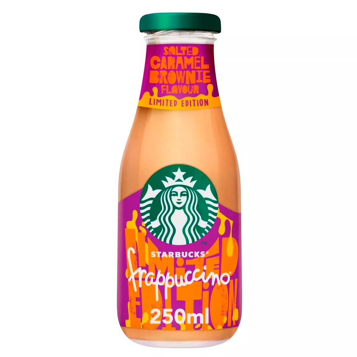 Холодный кофе Starbucks Frappuccino Salted Caramel Brownie со вкусом солёной карамели и брауни опт